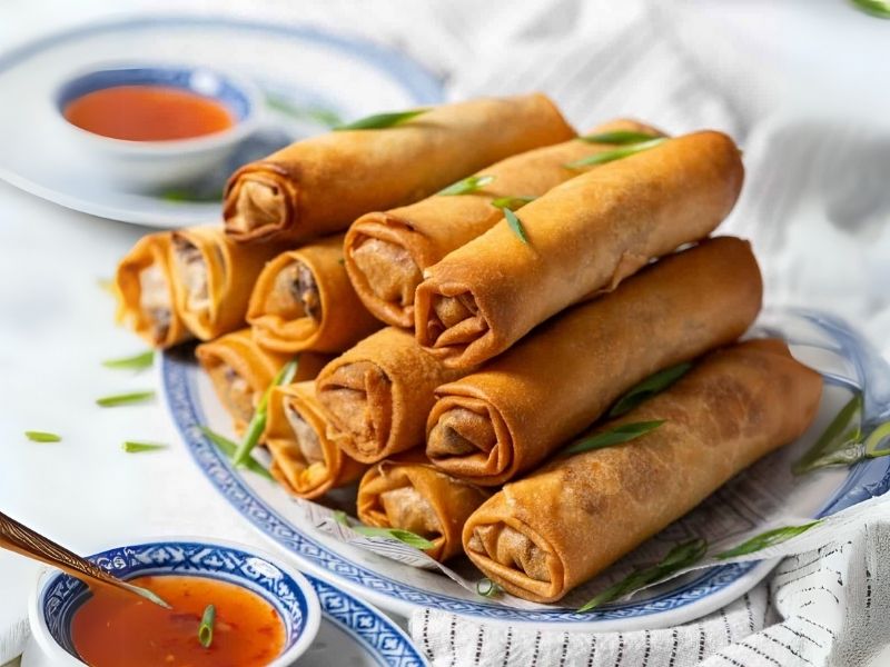 Beef Spring Rolls 4pc Beef Spring Rolls 4pc